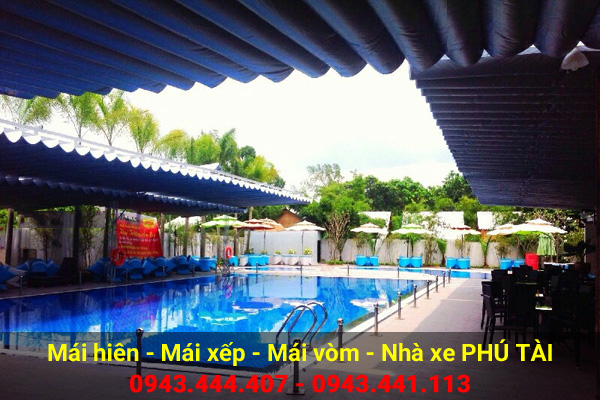 Mái che hồ bơi PT46 Mái che hồ bơi PT46