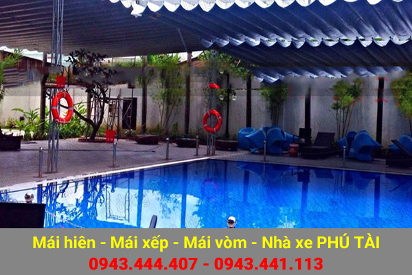 Mái che hồ bơi PT49 Mái che hồ bơi PT49