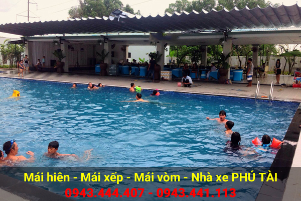 Mái che hồ bơi PT50 Mái che hồ bơi PT50