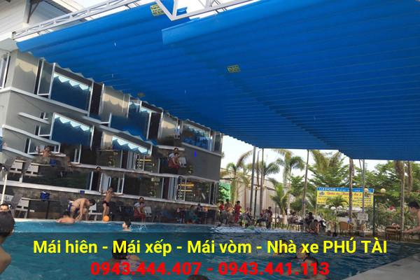 Mái che hồ bơi PT51 Mái che hồ bơi PT51