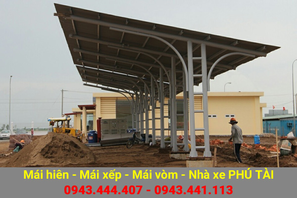 Mái che nhà xe PT23 Mái che nhà xe PT23