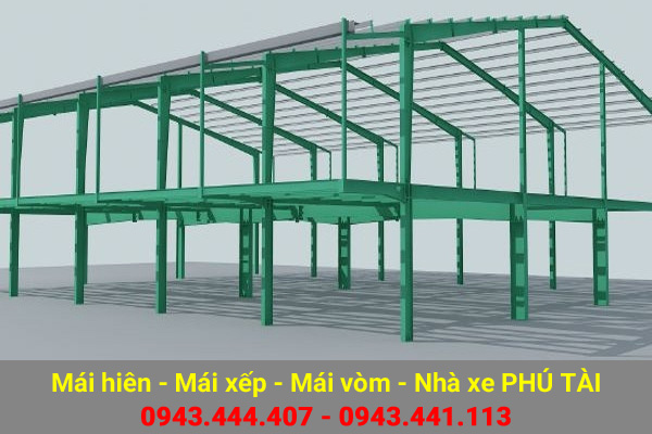 Mái che nhà xưởng PT04 Mái che nhà xưởng PT04