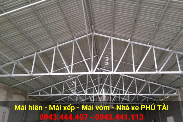 Mái che nhà xưởng PT17 Mái che nhà xưởng PT17