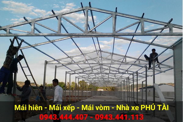 Mái che nhà xưởng PT21 Mái che nhà xưởng PT21