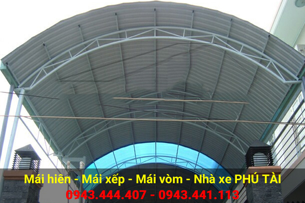 Mái vòm sân thượng PT70 Mái vòm sân thượng PT70