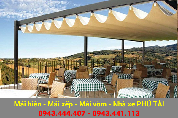 Mái xếp di động PT130 Mái xếp di động PT130